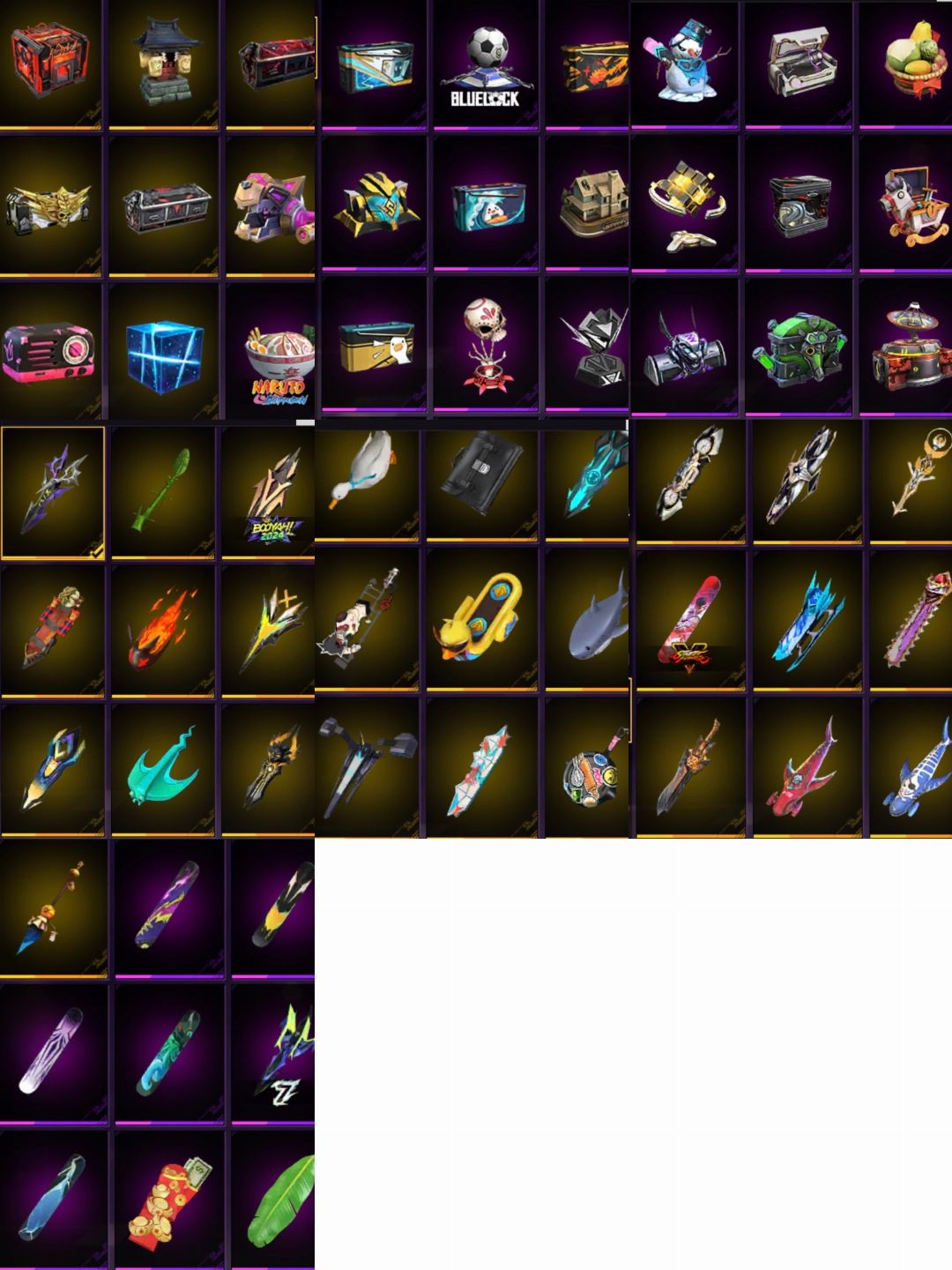 CONTA FF GEMADA LVL 68 COM CALÇA ANGELICAL AMARELA M