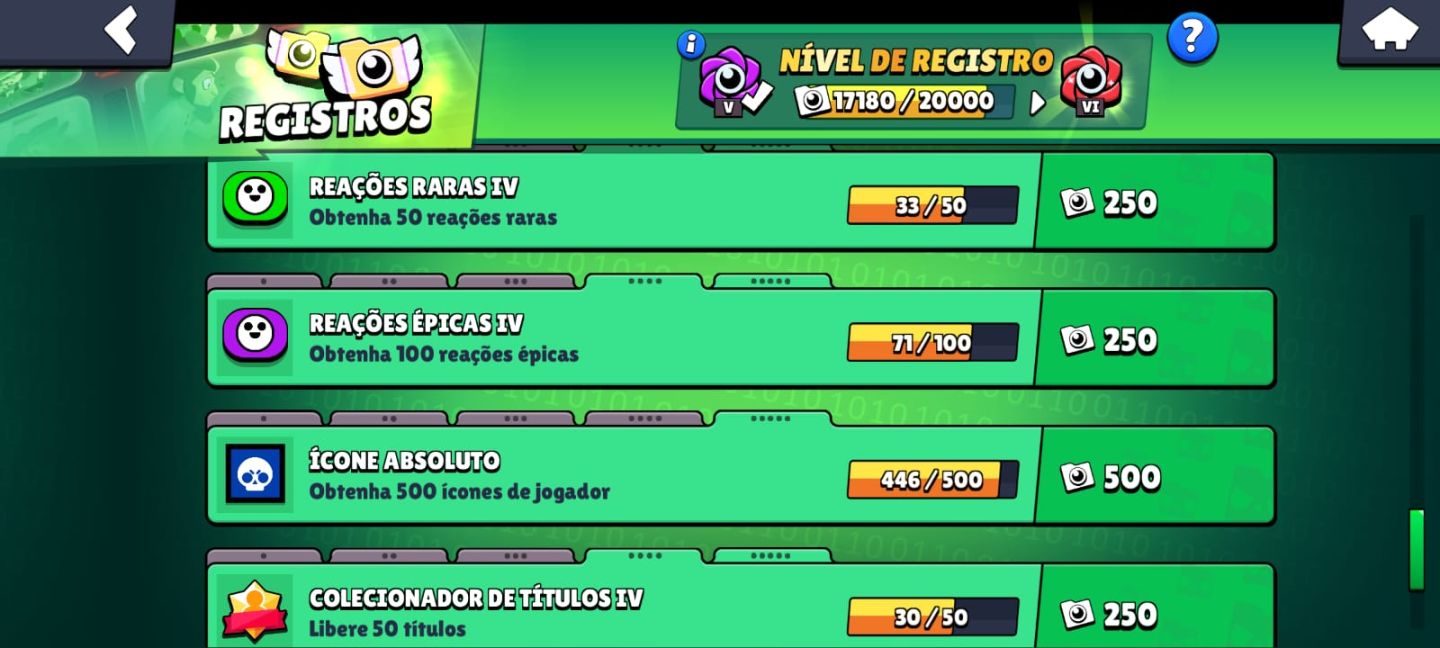 CONTA BRAWL STARS 59.418 TROFÉUS + TODOS OS BRAWLERS + 188 VISUAIS
