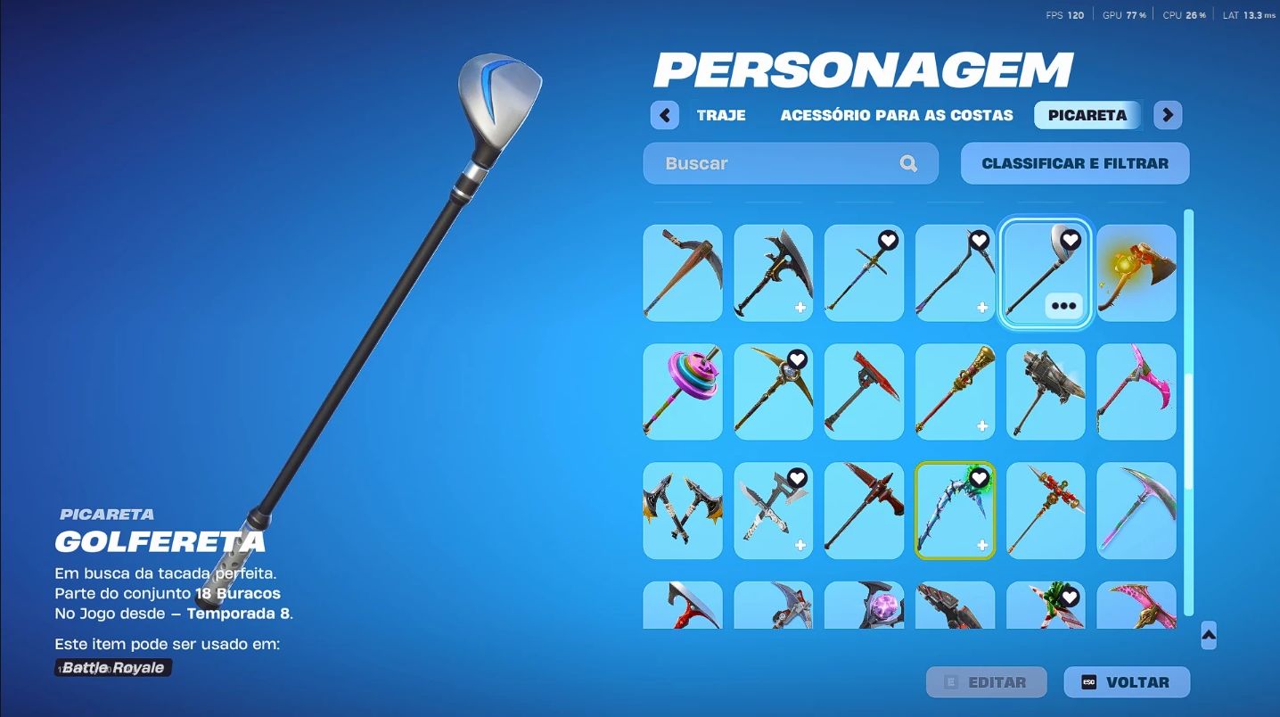 CONTA FORTNITE OG 106 SKINS | CAVALEIRO AZUL, CEIFADOR, OMEGA COMPLETA, MINTY
