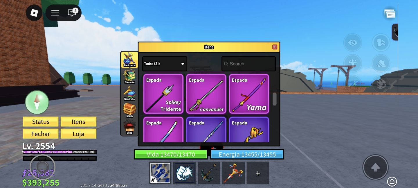 CONTA BLOX FRUIT MELHOR