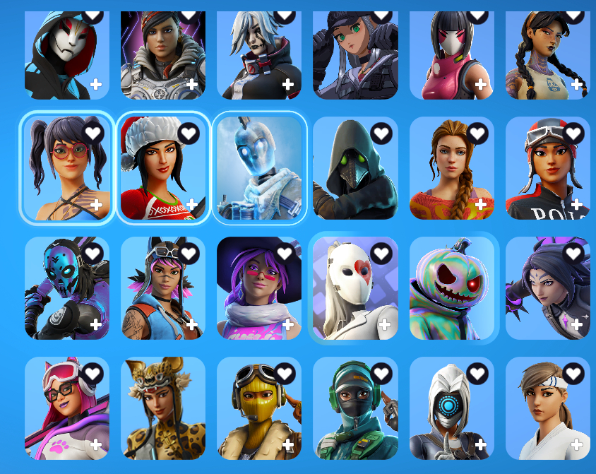 Conta Fortnite com +600 skins