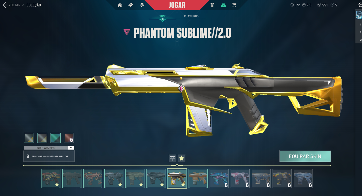 Conta com mais de 50 skins, 2300 reais gastos - MMR Alto