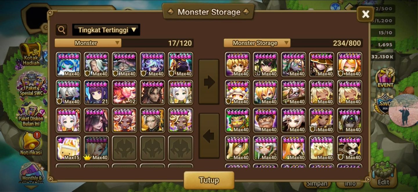Conta Ásia endgame 7lds vip