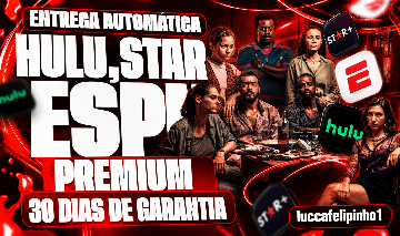 HULU PREMIUM STAR ESPN + TELA PRIVADA | GARANTIA 30 DIAS|ENTREGA AUTOMÁTICA