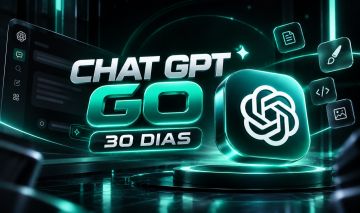 Chat GPT GO | Link Mensal de 30 DIAS