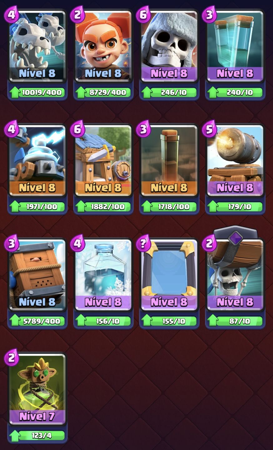 PROMOÇÃO RELÂMPAGO - CLASH ROYALE- 11.174 TROFÉUS [ENTREGA IMEDIATA]