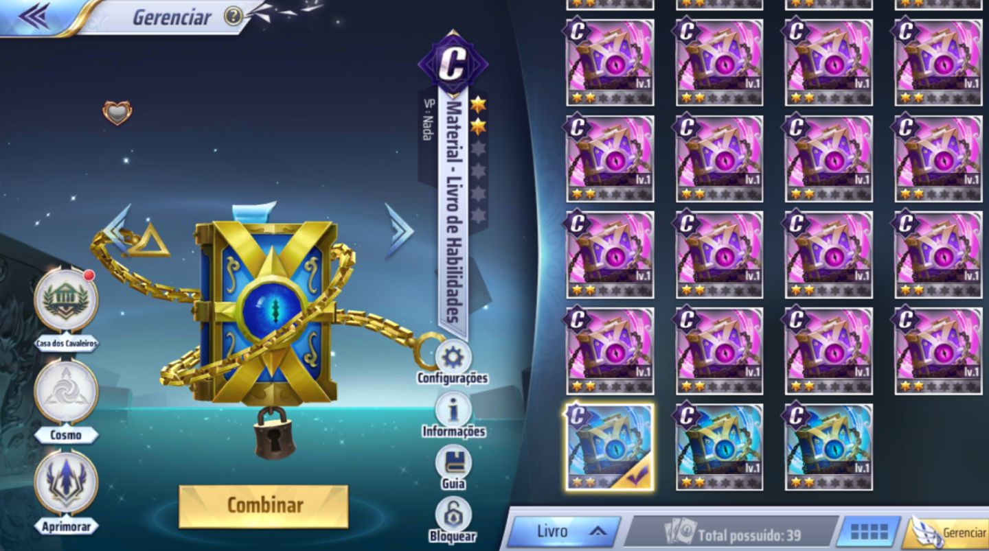 Saint Seiya Awakening sv 143 lv 41 PVE inteiro feito Shura Divino, Thanatos e +
