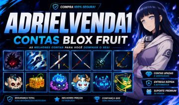 CONTA DE BLOX FRUTS COM CDK MASTERIZADA MAIS FRUTAS
