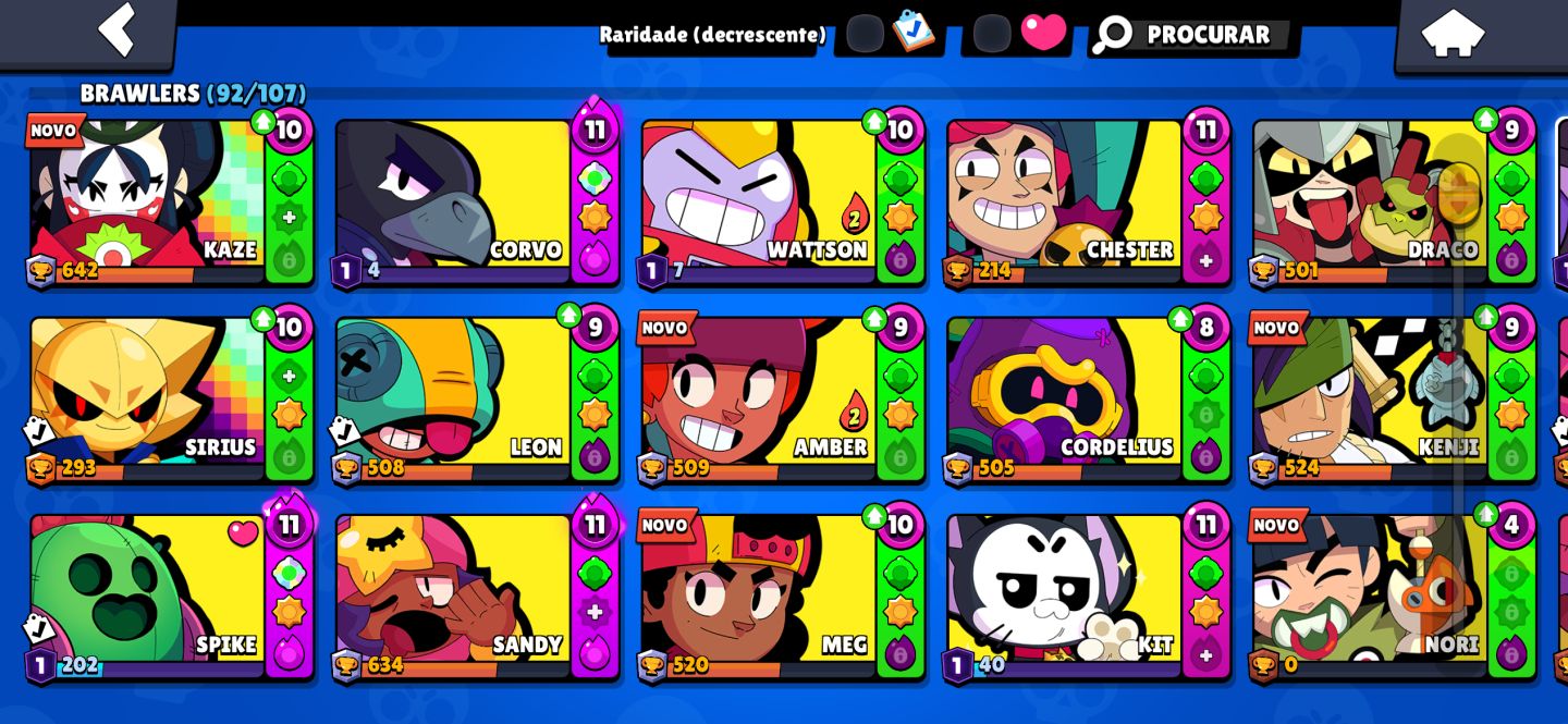 Conta Brawl stars