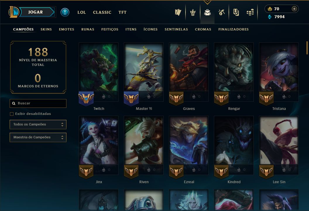 SKIN LENDÁRIA DEUS-REI GAREN + ESMERALDA NA SOLOQ / FLEX / TFT + [ TROCA NICK ]
