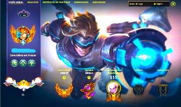 EZREAL ULTIMATE + 10 BAÚS HEXTEC [ CONTA GOLD COM MMR ALTÍSSIMO ] + [TROCA NICK]