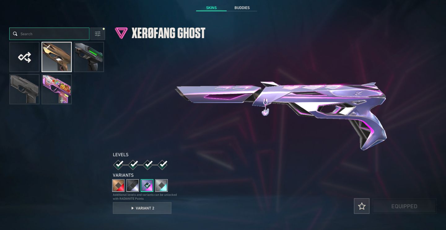 Conta Valorant Diamante1 e com Skins