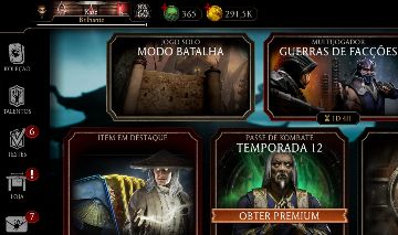 Conta de mortal kombat com Scorpion no X