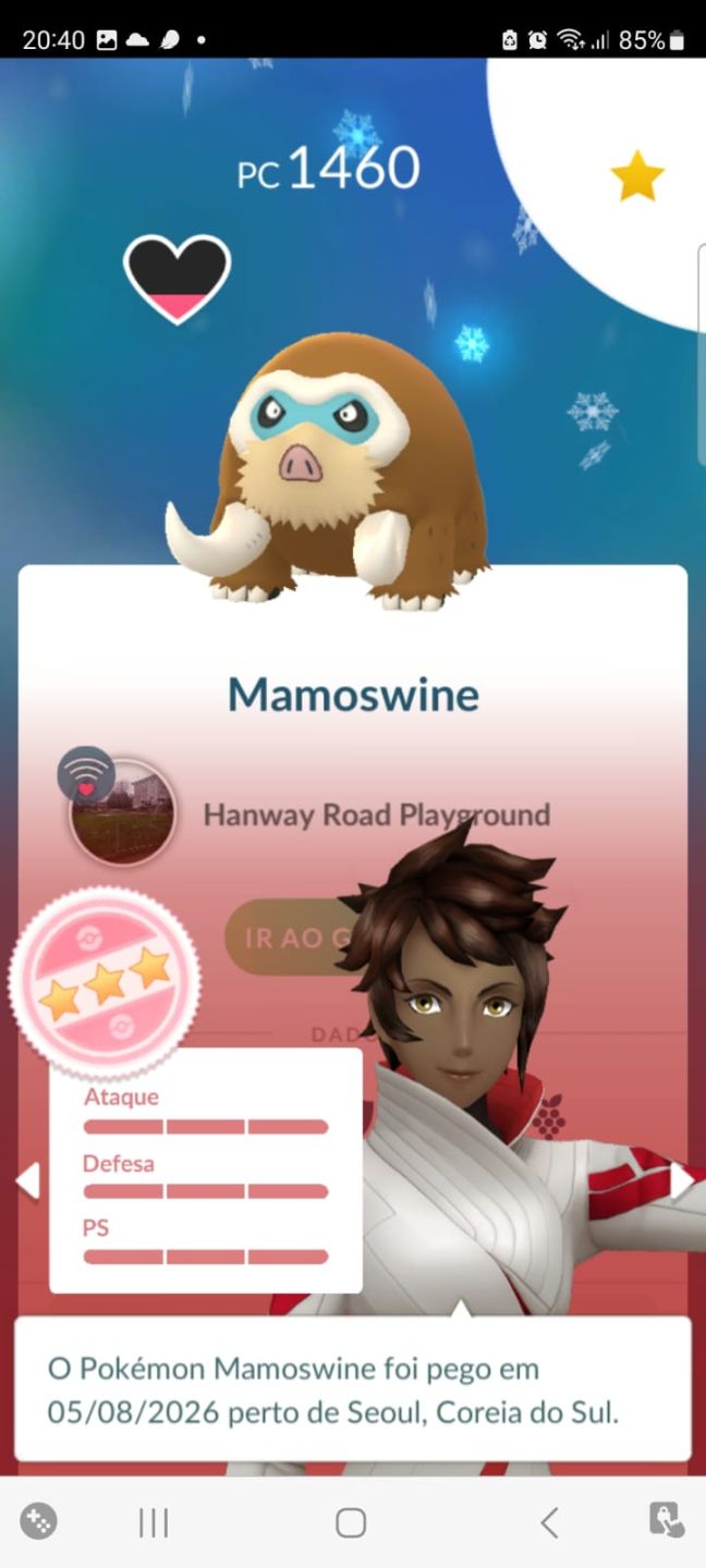 Conta Pokemon Go nível 58 Brilhantes Raros