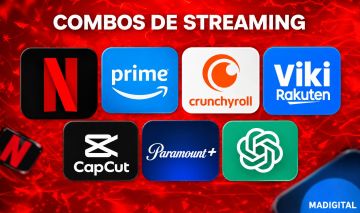 PRIME VIDEO / NETFLIX / CRUNCHYROL / SPOTIFY /PARAMOUNT + COMBOS DE STREAMING
