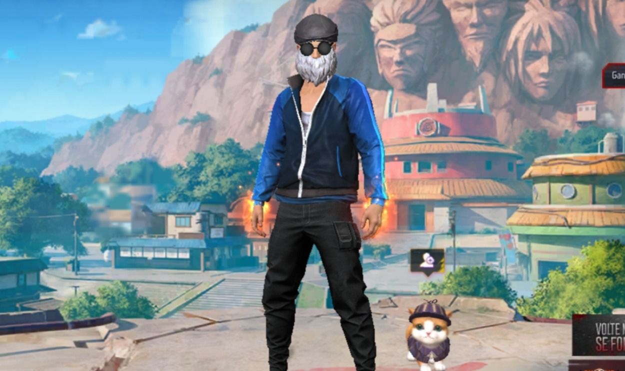 Conta Free Fire Barba do Velho + Chefe Mob + Mclaren + Skins Lendárias