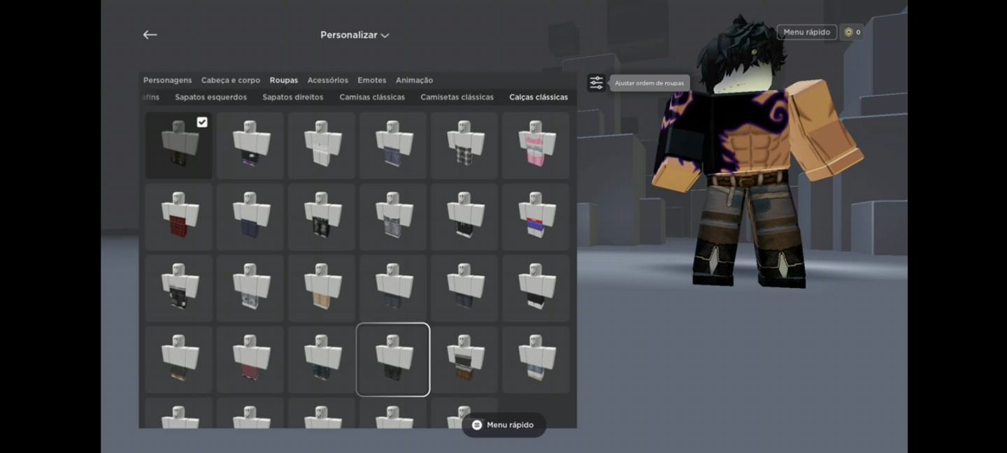 Conta de Roblox(com skins) - Blox Fruits, level max, cdk, gamepass,control e +
