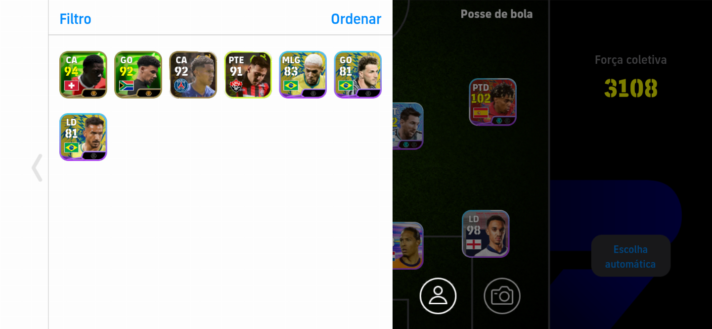 CONTA DE EFOOTBALL BRABINHA DO DOUE
