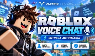 Roblox | Conta Com Voice Chat Ativo | Entrega Automática