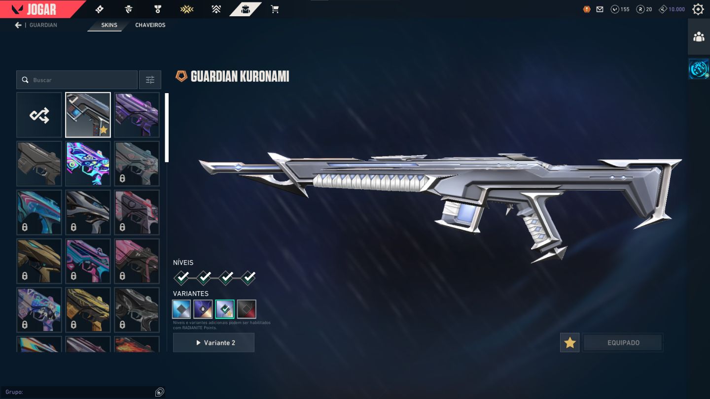 CONTA COM KARAMBIT SAQUEADORA E MUITA SKIN DE FACA E VANDAL / PREÇO NEGOCIAVEL