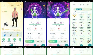 CONTA POKÉMON GO LVL 32 | 10 x Mewtwo, 2 Mewtwo shiny | EVENTOS C070