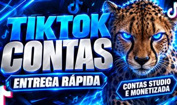 CONTAS TIKTOK! MONETIZADA E STUDIO