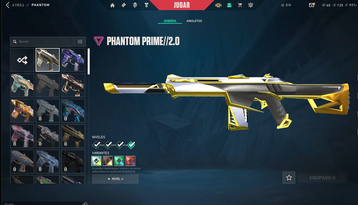 Conta Valorant: Vandal zerofang, Phantom Sublime 2.0 e Faca Holoflare / gold 2