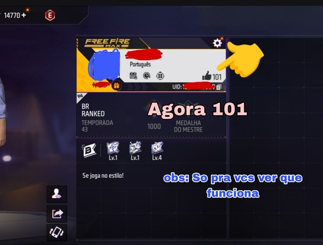 LIKES PARA FREE FIRE VIA ID LIKE CURTIDAS 700 LIKES + BRINDE [PROMOÇÃO]