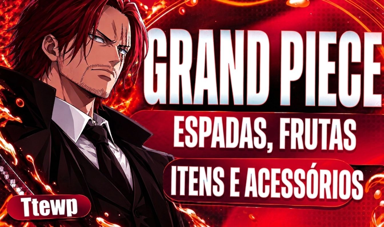 [PREÇO DE FORNECEDOR] GRAND PIECE ONLINE | ITENS | ESPADAS | FRUTAS | ACESSÓRIOS