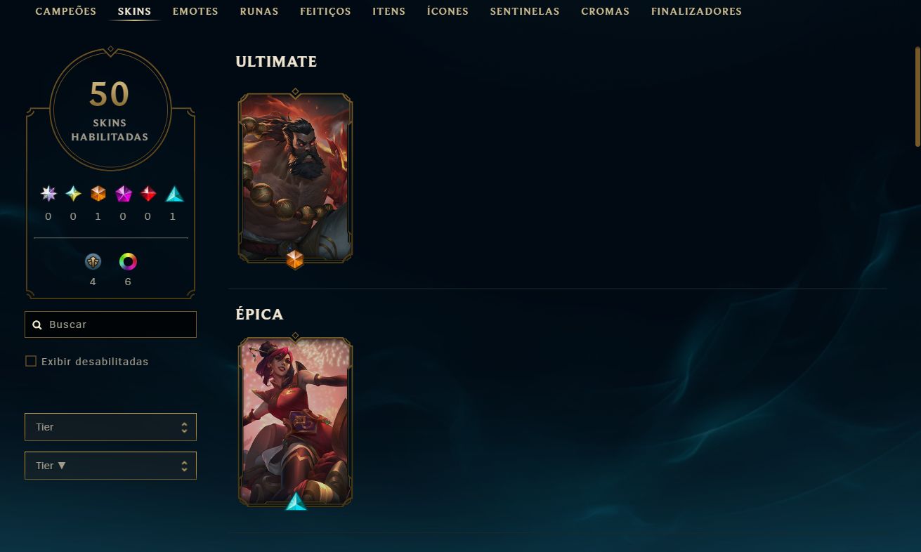 Conta LEAGUE OF LEGENDS+VALORANT