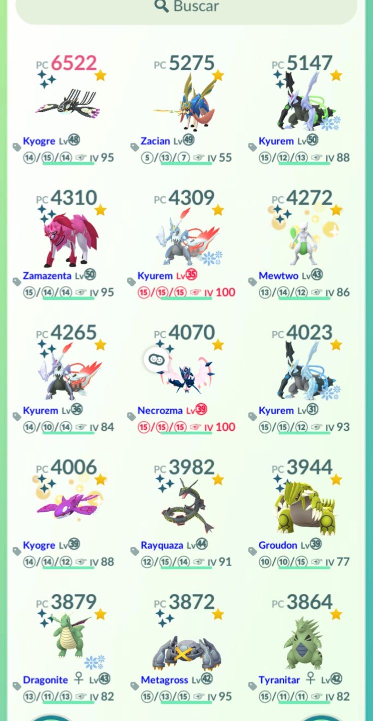 CONTA DE POKÉMON GO! RARIDADES, LENDÁRIOS E MUITO MAIS!