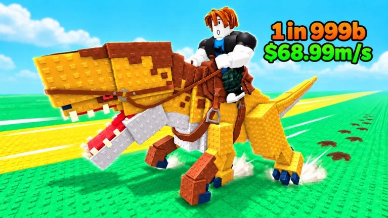 [PROMO] MONTE EM UM DINOSSAURO - ROBLOX