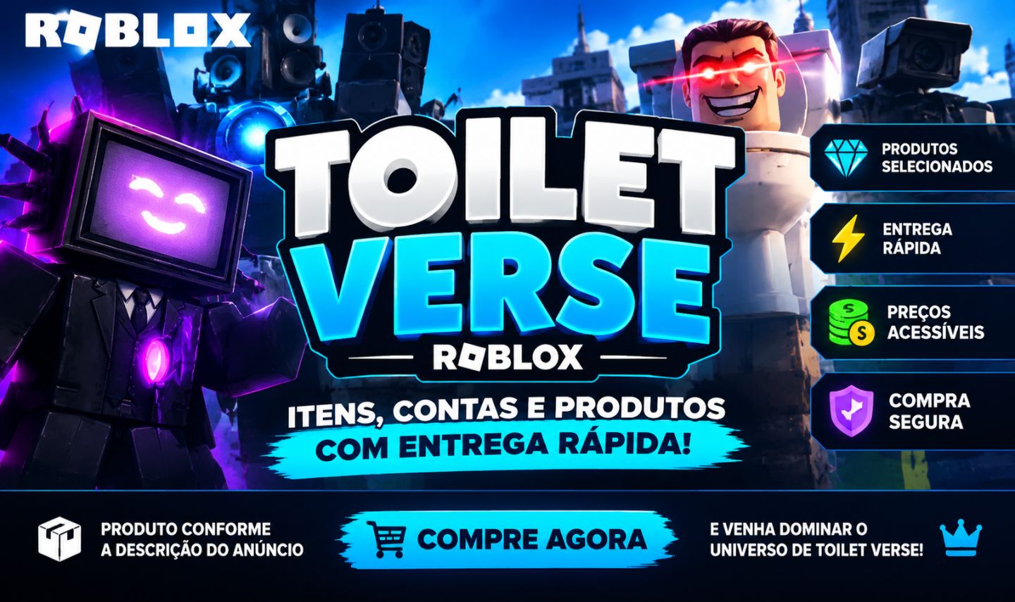TOILET VERSE Roblox | Itens, contas e produtos | Entrega rápida