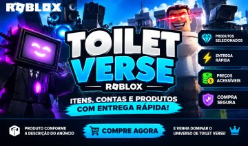 TOILET VERSE Roblox | Itens, contas e produtos | Entrega rápida