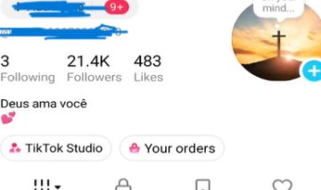 CONTA TIKTOK 20K LIVE CELL(PRA IR LOGOO) (SEG. REAIS)