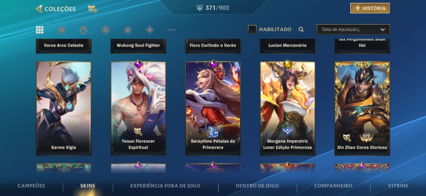 CONTA DE WILD RIFT À VENDA