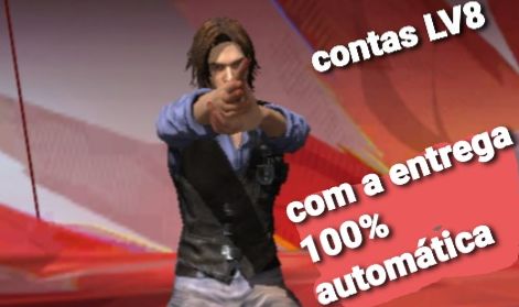 CONTA FREE FIRE LV8 ( GMAIL ) PARA JOGAR RANQUEADA COM A ENTREGA 100% AUTOMÁTICA
