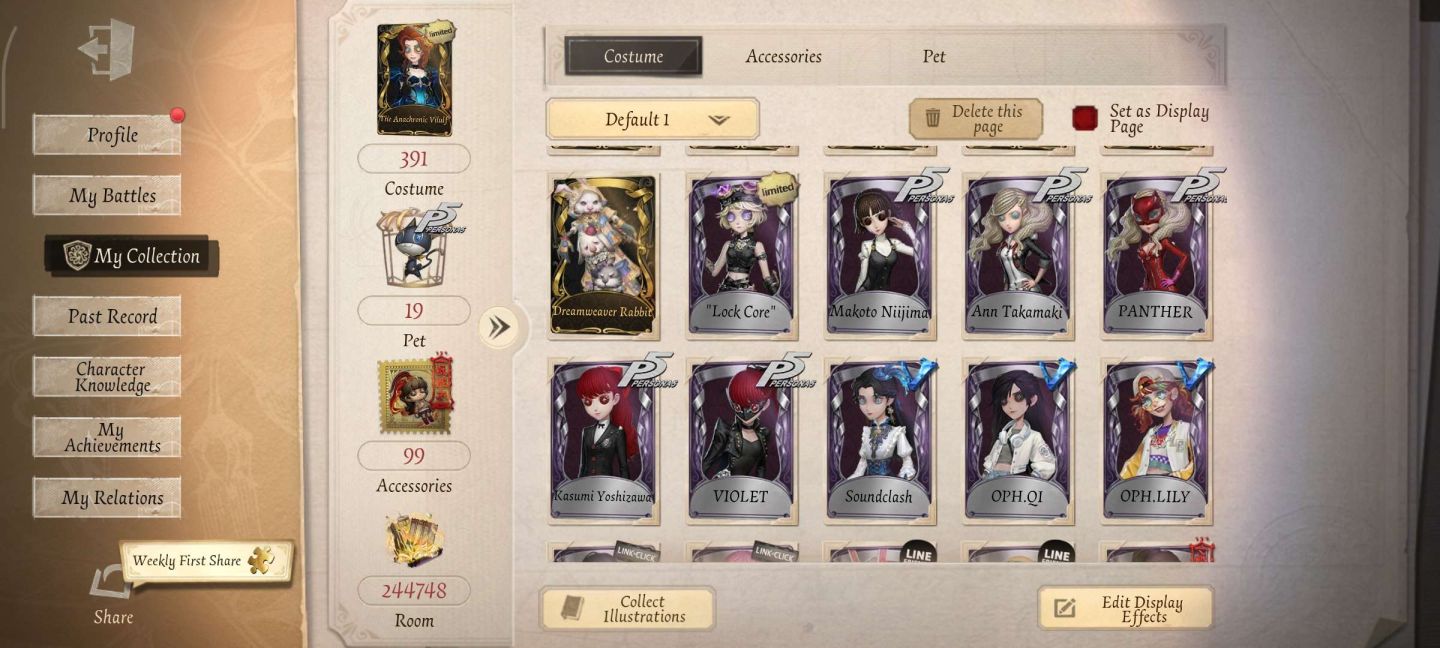 CONTA LINDA DE IDENTITYV A VENDA muitas skins raras