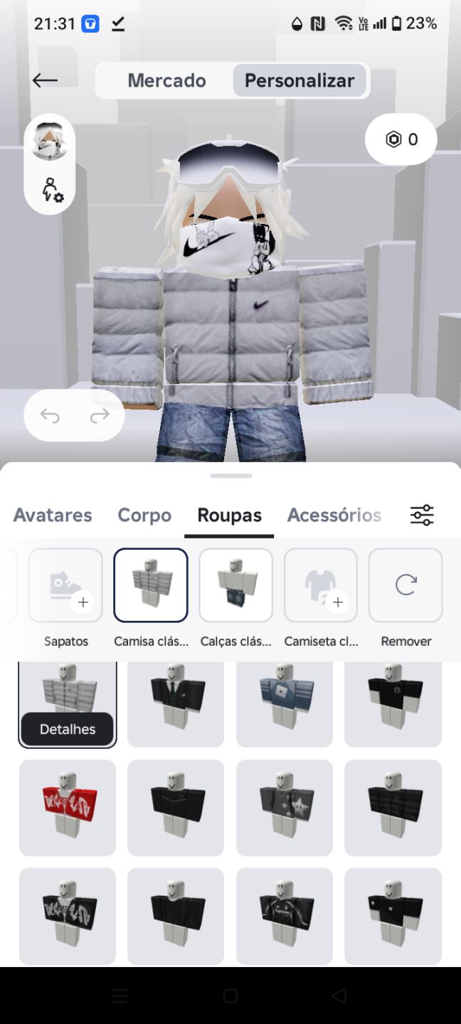 Conta de Roblox gemada