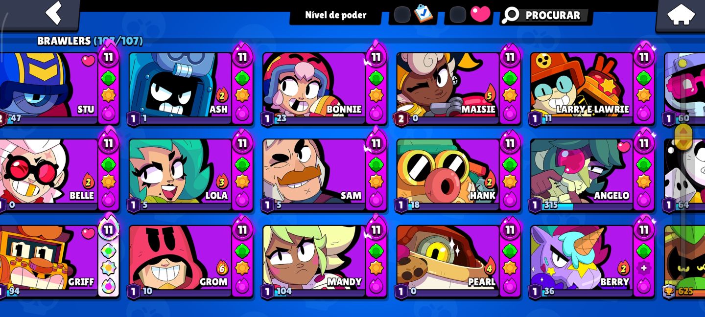 CONTA FULL 11 DE BRAWL STARS DE 2018 (FAMA METEÓRICA III)