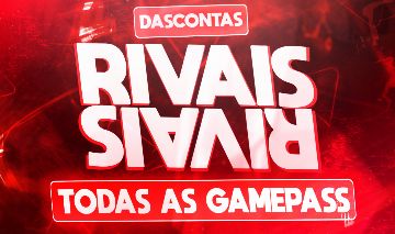 RIVAIS / RIVALS / TODAS AS GAMEPASS / ROBLOX/MELHOR PREÇO/DIA DOS NAMORADOS
