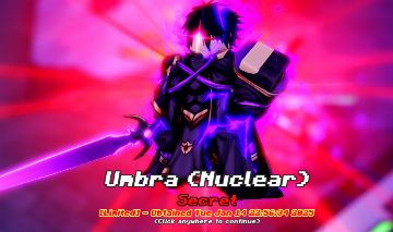 Umbra (Nuclear) / Cid Evolved A S- S