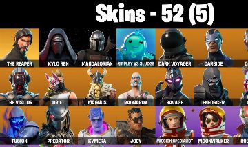 52 Skins | The Reaper omega ragnarok kylo ren
