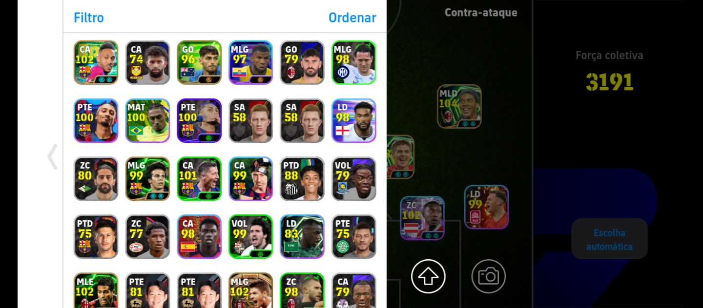 Conta de efootball