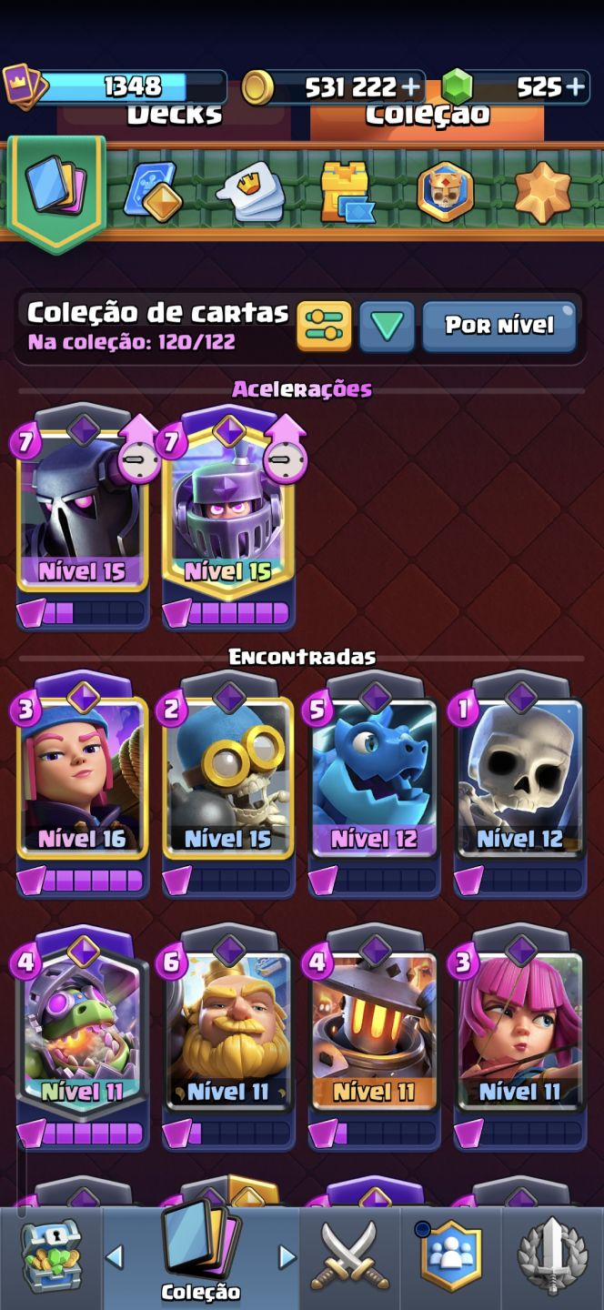 Conta Clash Royale 10k+ Troféus