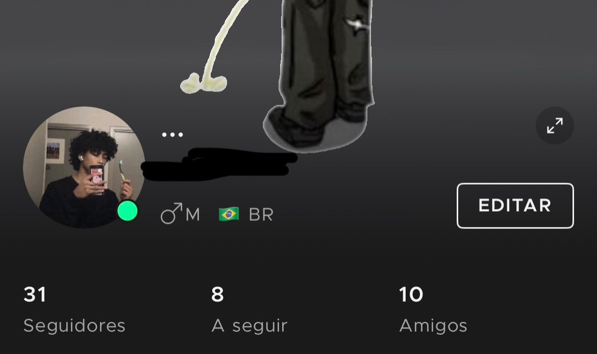 Conta de Imvu masculina