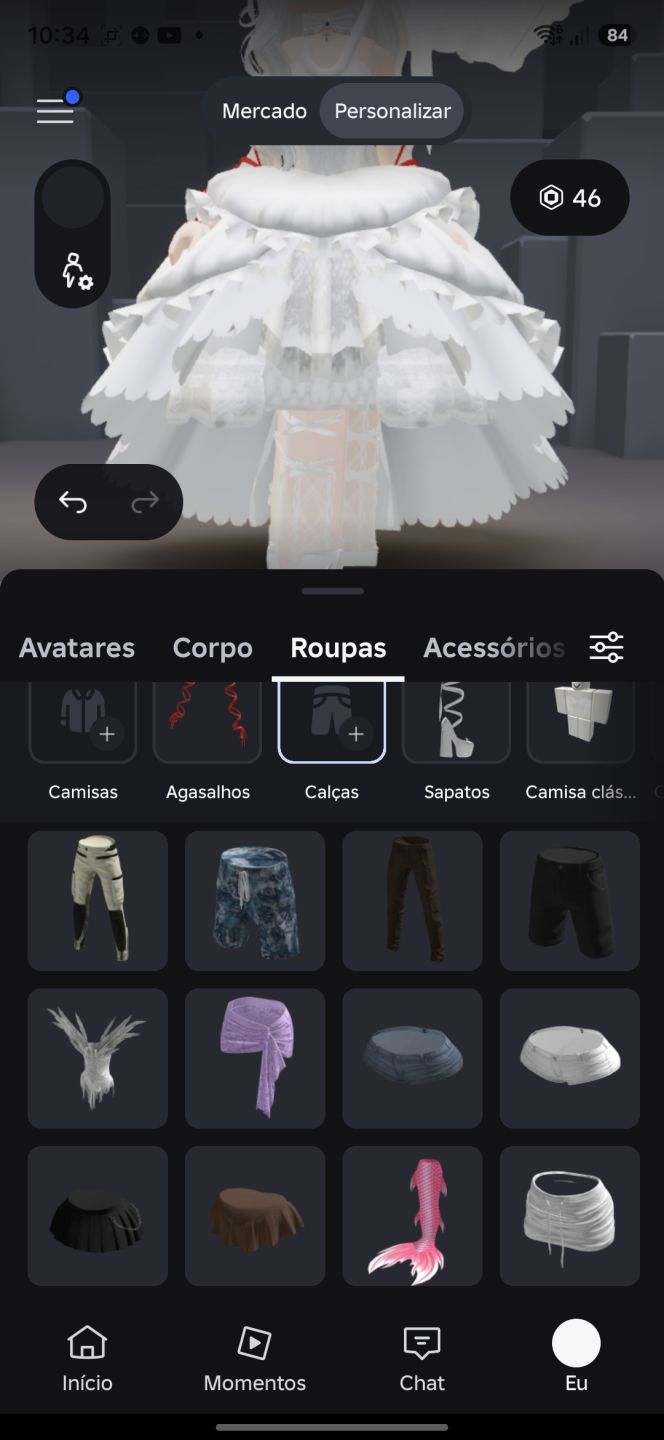 CONTA ROBLOX FEMININA +400 REAIS GASTOS | SKINS, ANIMAÇÕES, GESTOS E GAMEPASSES.