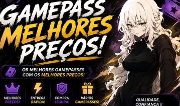 [ MELHORES PREÇOS ] ANIME ORIGINS - GAMEPASS BARATAS