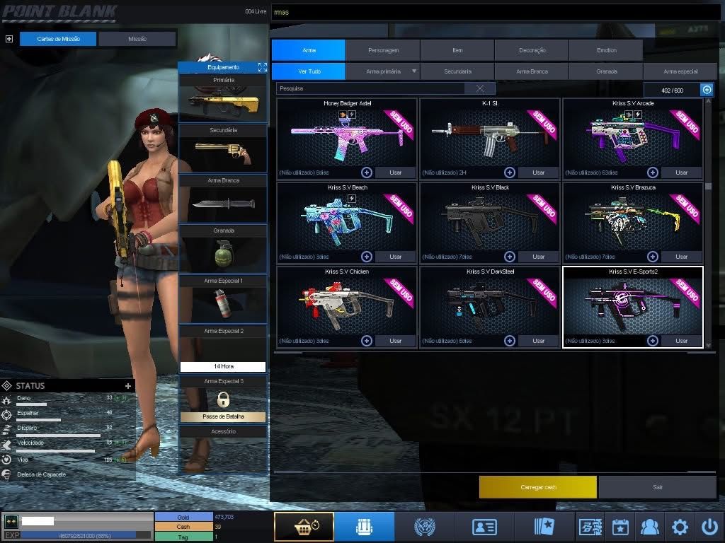 Conta Point Blank Tenente Coronel 5