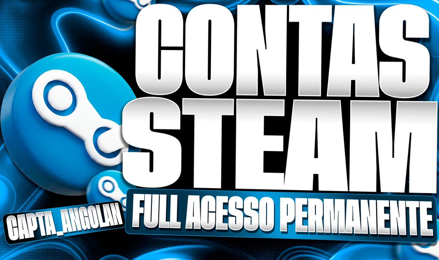 CONTAS STEAM - FULL ACESSO - APENAS SUA - CONTA SEGURA E PERMANENTE - ON/LINE